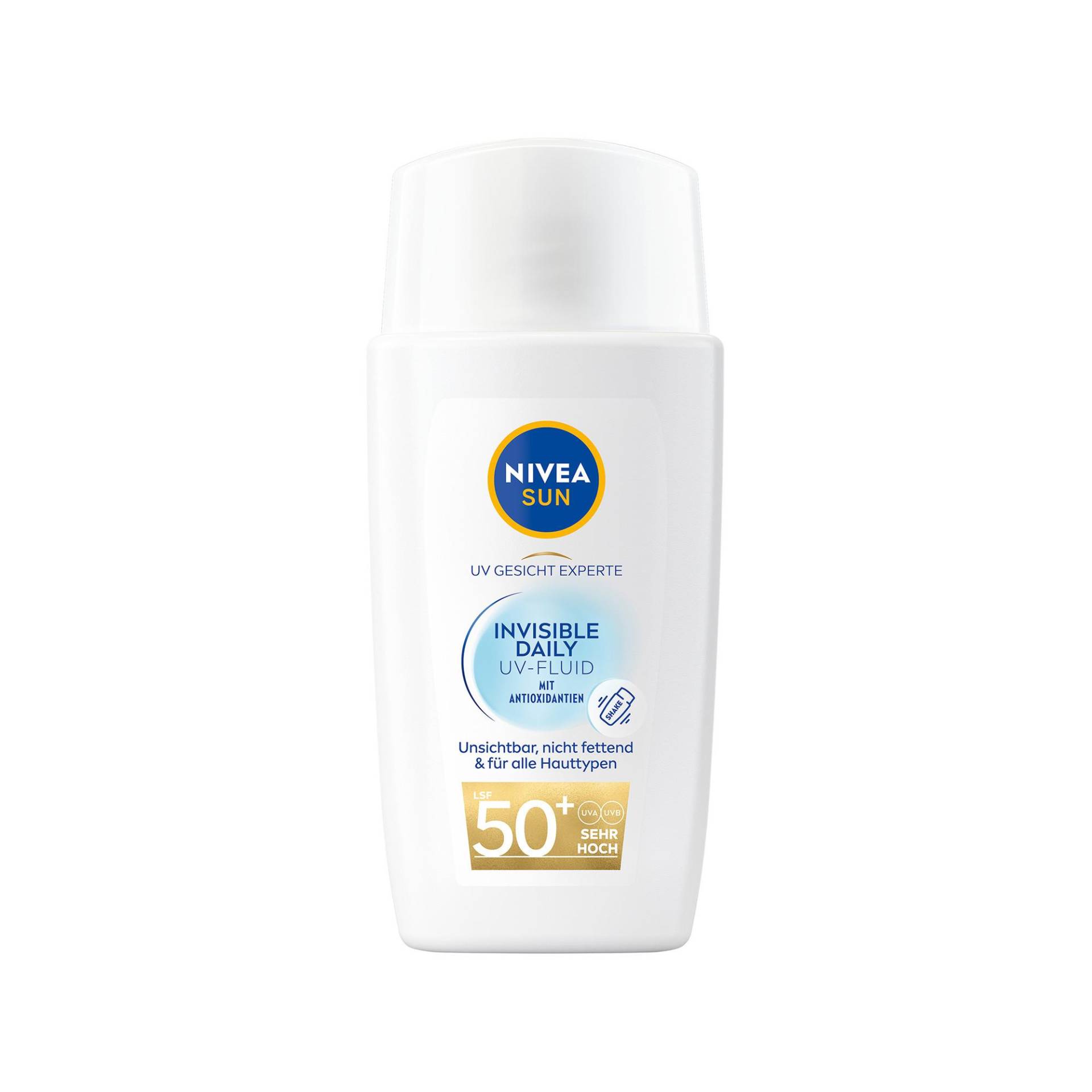 Sun Uv Face Invisible Daily Fluid Lsf 50+ Damen  40ml von NIVEA