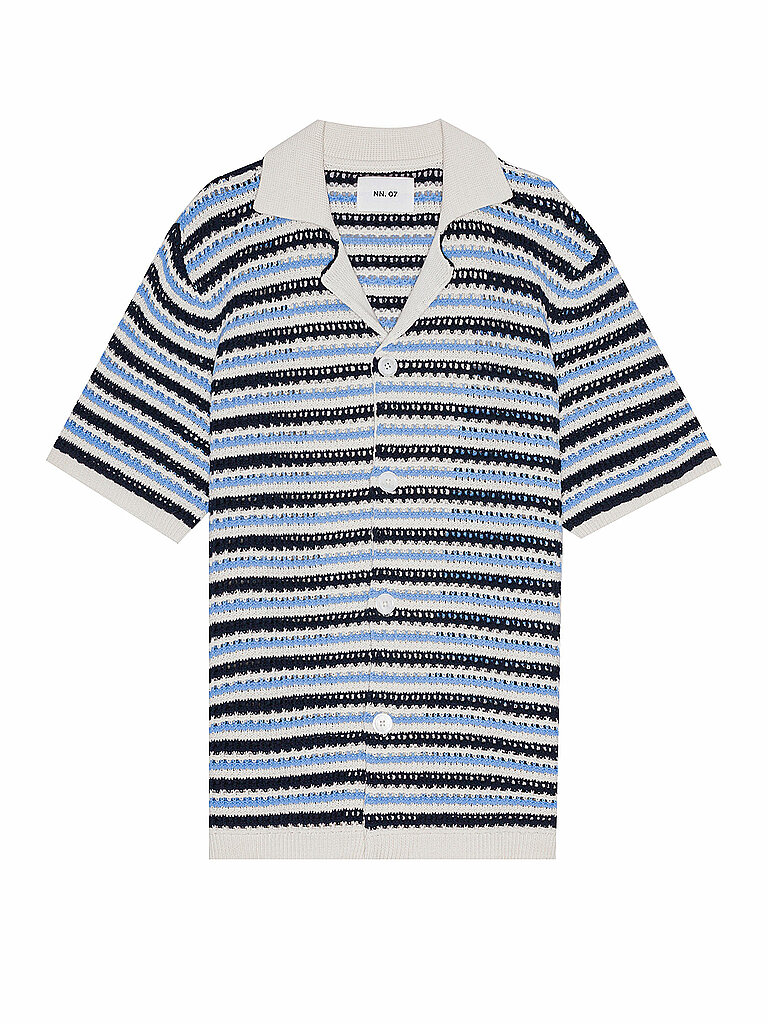 NN.07 Poloshirt HENRY blau | L von NN.07