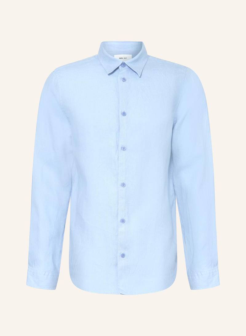 Nn.07 Hemd Enzo Regular Fit blau von NN.07