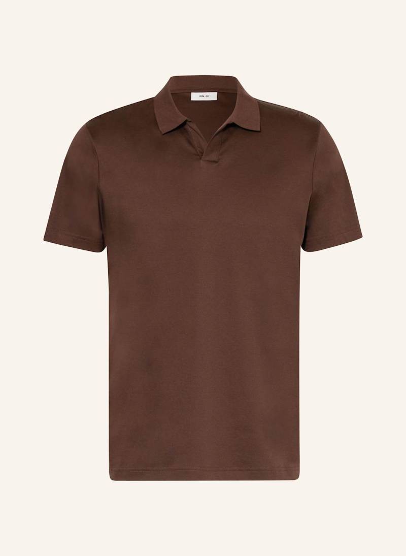 Nn.07 Jersey-Poloshirt Paul braun von NN.07