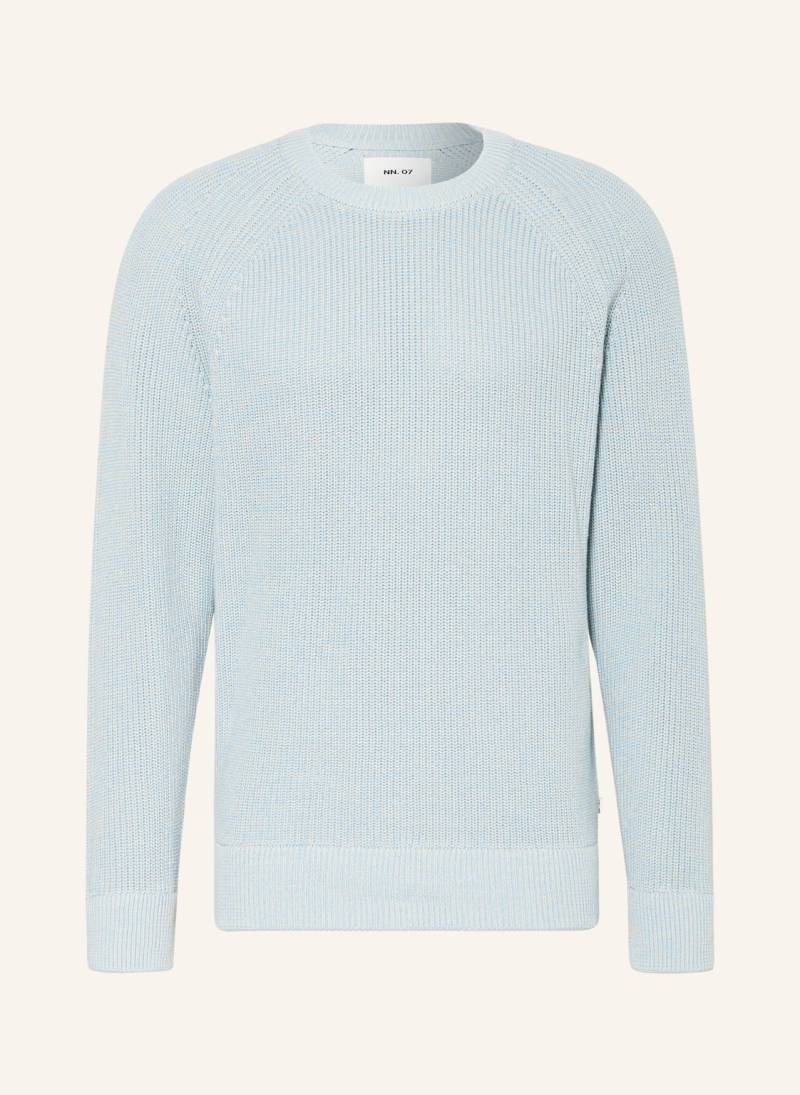 Nn.07 Pullover Jacobo blau von NN.07