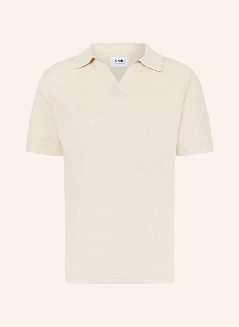 Nn.07 Strick-Poloshirt Ryan beige von NN.07