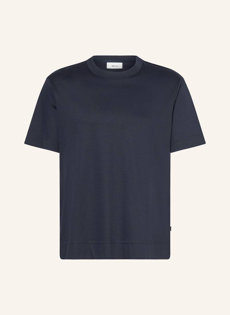 Nn.07 T-Shirt Pedro blau von NN.07