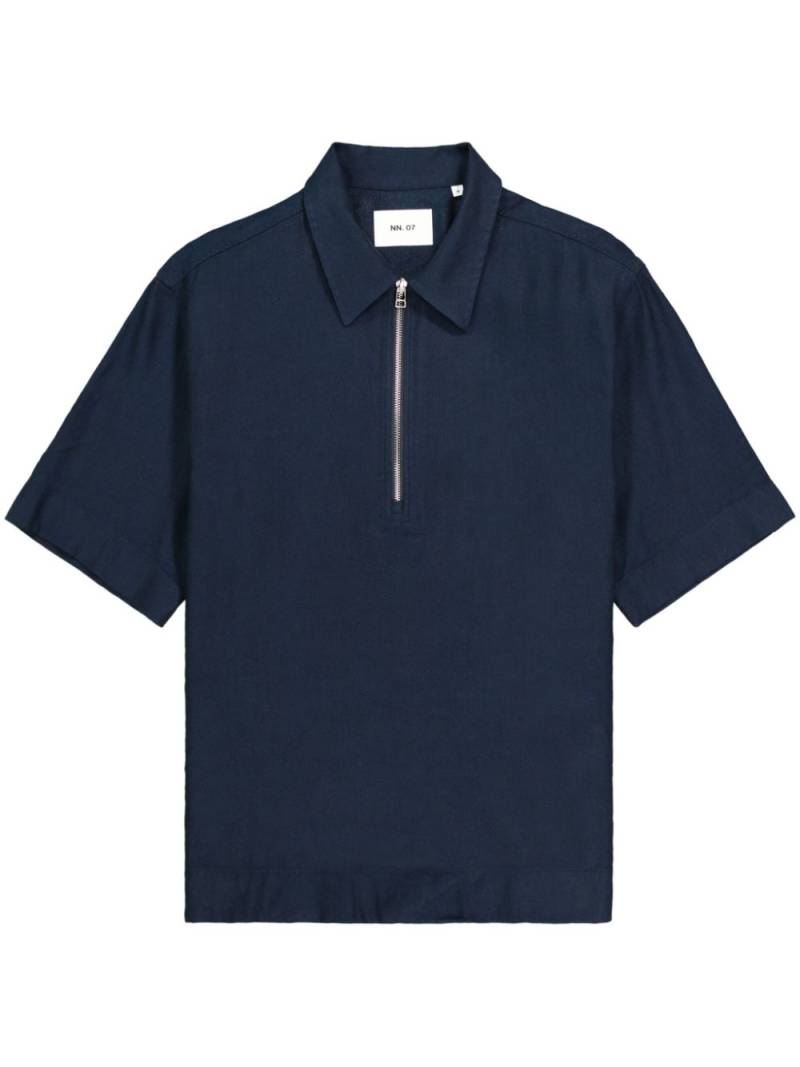 NN07 Bruno polo shirt - Blue von NN07