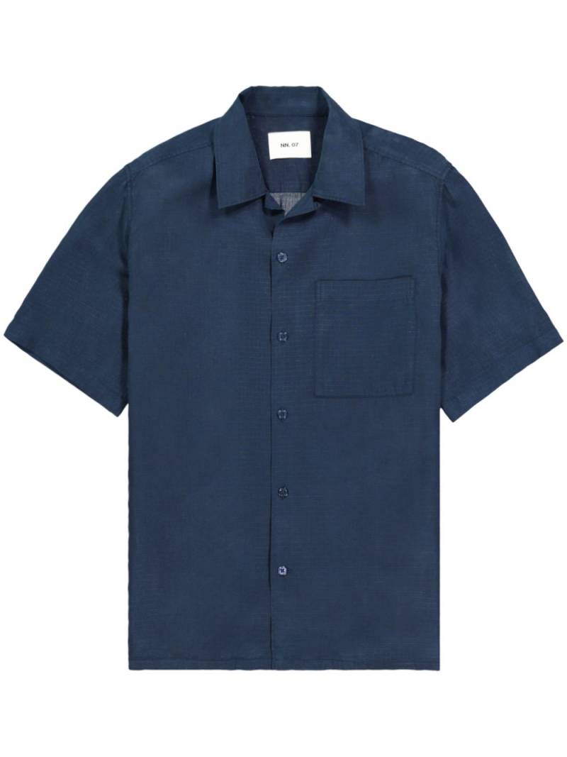 NN07 Julio shirt - Blue von NN07