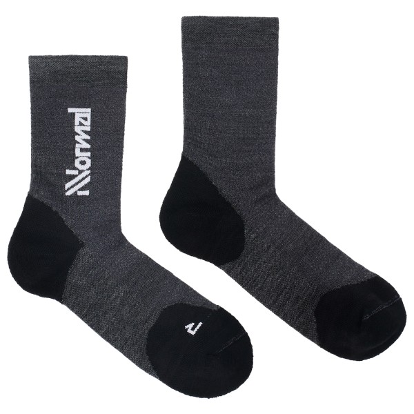 NNormal - Merino Sock 2 - Laufsocken Gr 40-42 grau/schwarz NNormal - Merino Sock 2 - Laufsocken Gr 40-42 grau/schwarz von NNormal