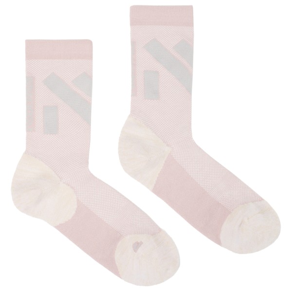 NNormal - Race Sock - Laufsocken Gr 36-39 weiß/rosa von NNormal