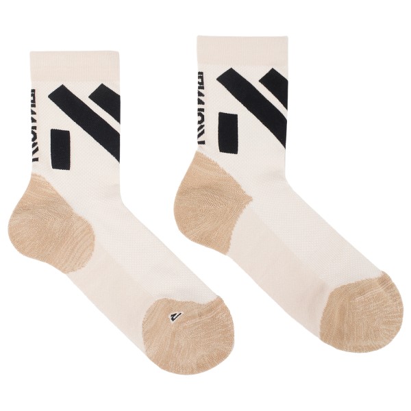NNormal - Race Sock Low Cut - Laufsocken Gr 36-39 weiß/beige von NNormal