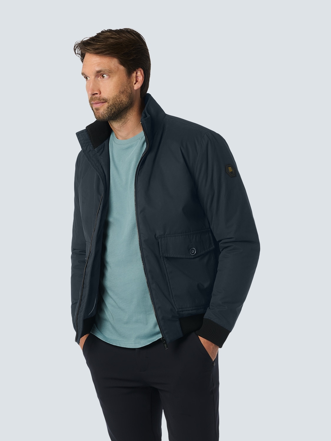 NO EXCESS Kurzjacke, ohne Kapuze, mit Taschen NO EXCESS Kurzjacke, ohne Kapuze, mit Taschen von NO EXCESS