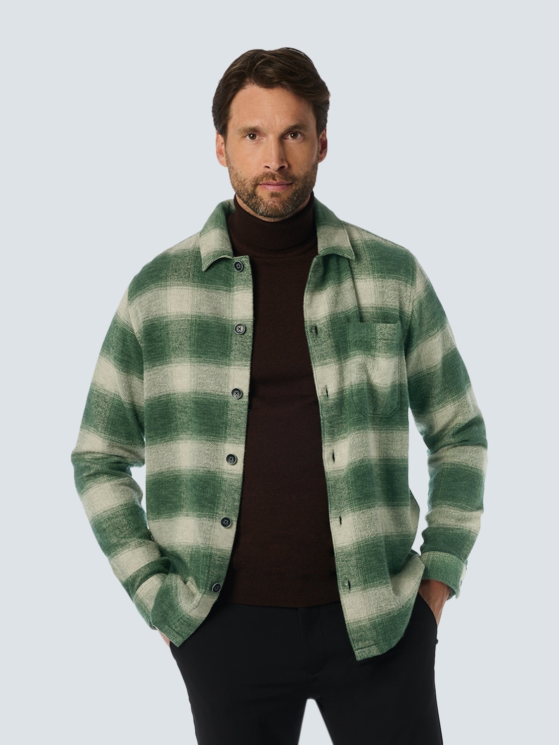 NO EXCESS Langarmshirt, Overshirt im Karo-Design NO EXCESS Langarmshirt, Overshirt im Karo-Design von NO EXCESS