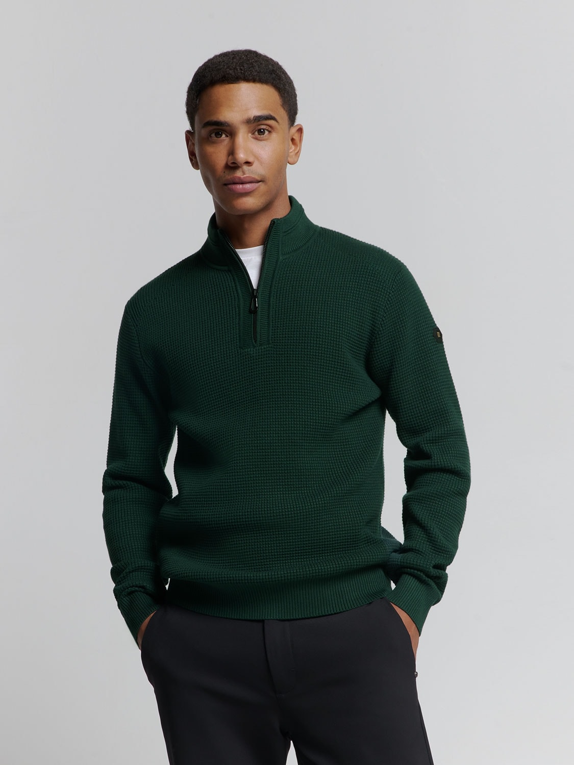 NO EXCESS Stehkragenpullover, mit Zipper NO EXCESS Stehkragenpullover, mit Zipper von NO EXCESS