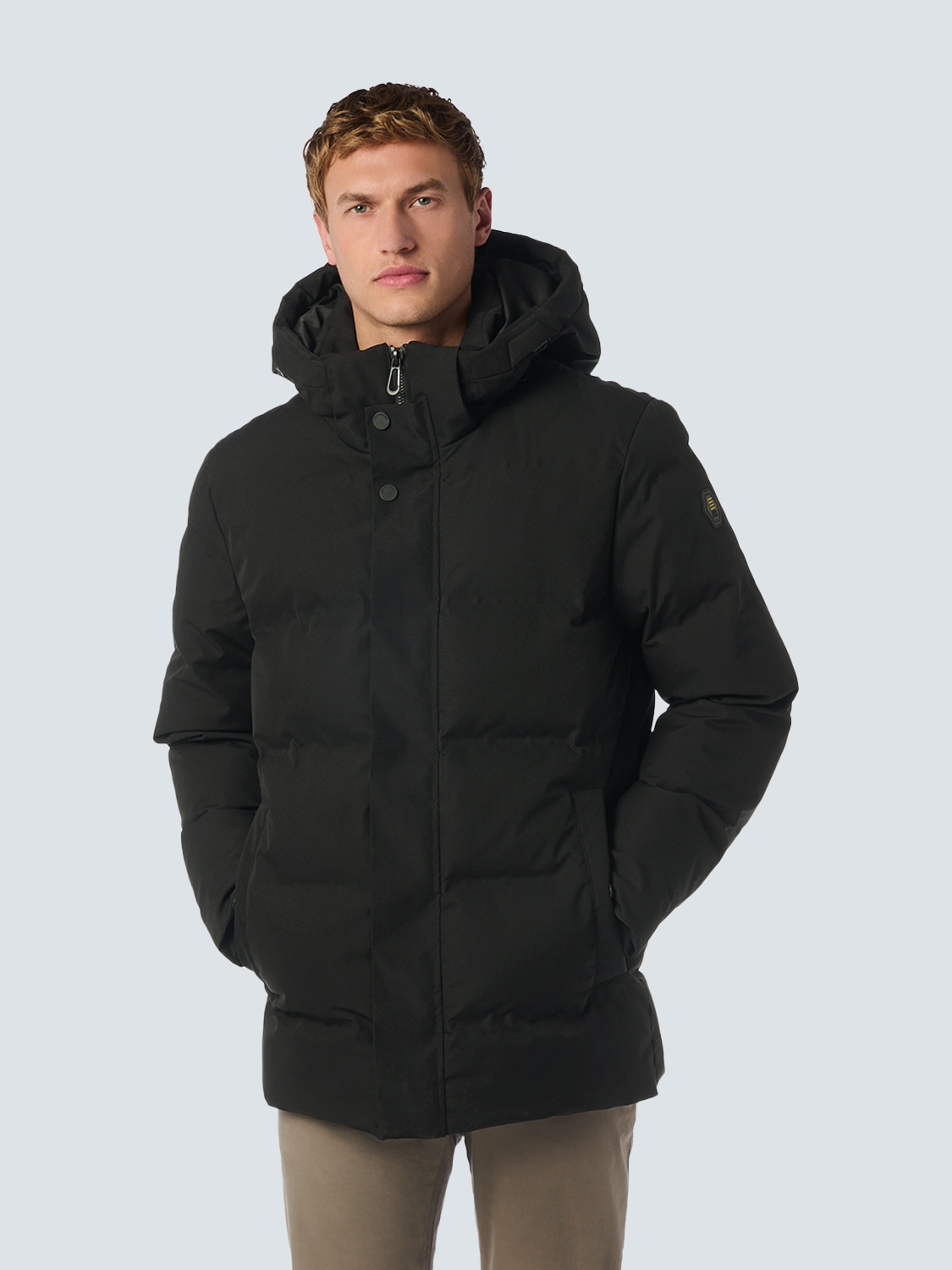 NO EXCESS Steppjacke, mit Kapuze, mit Kapuze von NO EXCESS