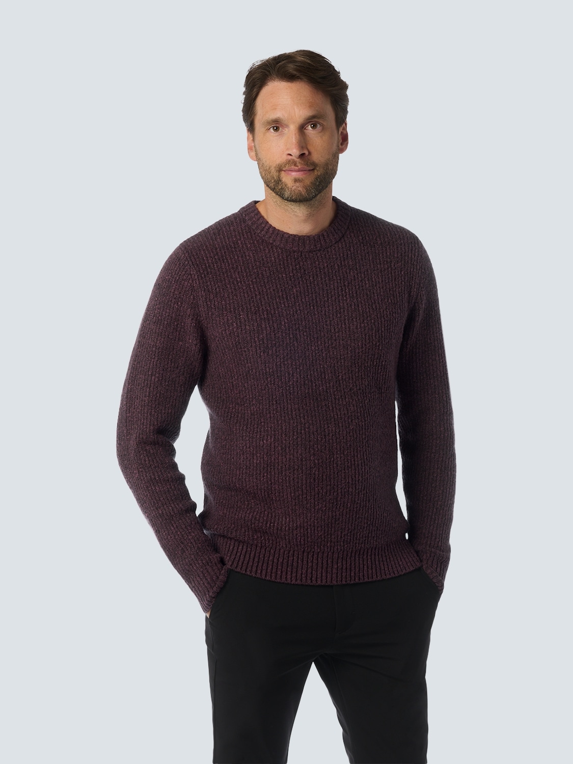 NO EXCESS Strickpullover, in melierter Optik NO EXCESS Strickpullover, in melierter Optik von NO EXCESS