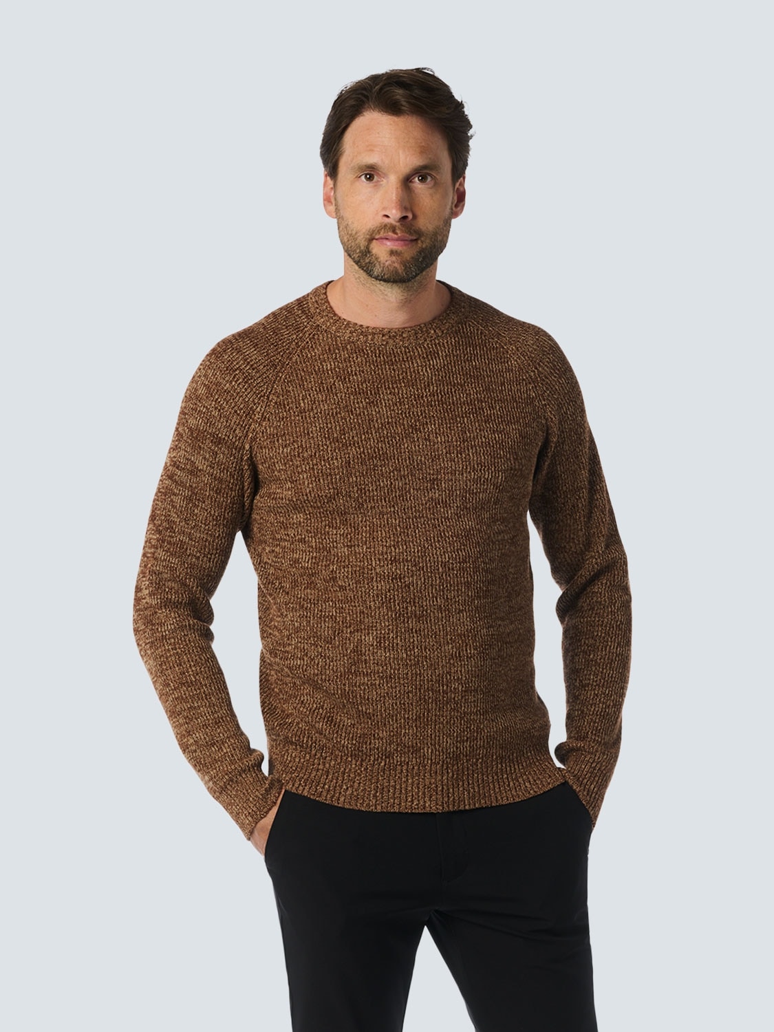 NO EXCESS Strickpullover, in melierter Optik NO EXCESS Strickpullover, in melierter Optik von NO EXCESS