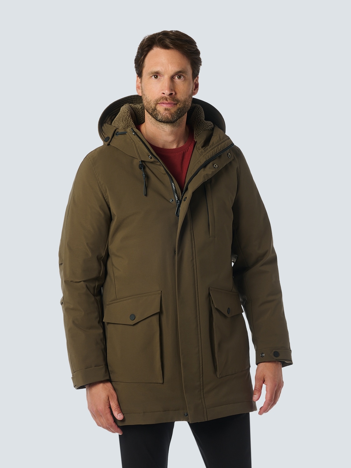 NO EXCESS Winterjacke, mit Kapuze, mit Kapuze NO EXCESS Winterjacke, mit Kapuze, mit Kapuze von NO EXCESS
