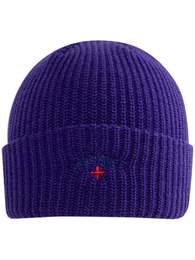 NOAH NY Core Logo beanie - Purple von NOAH NY