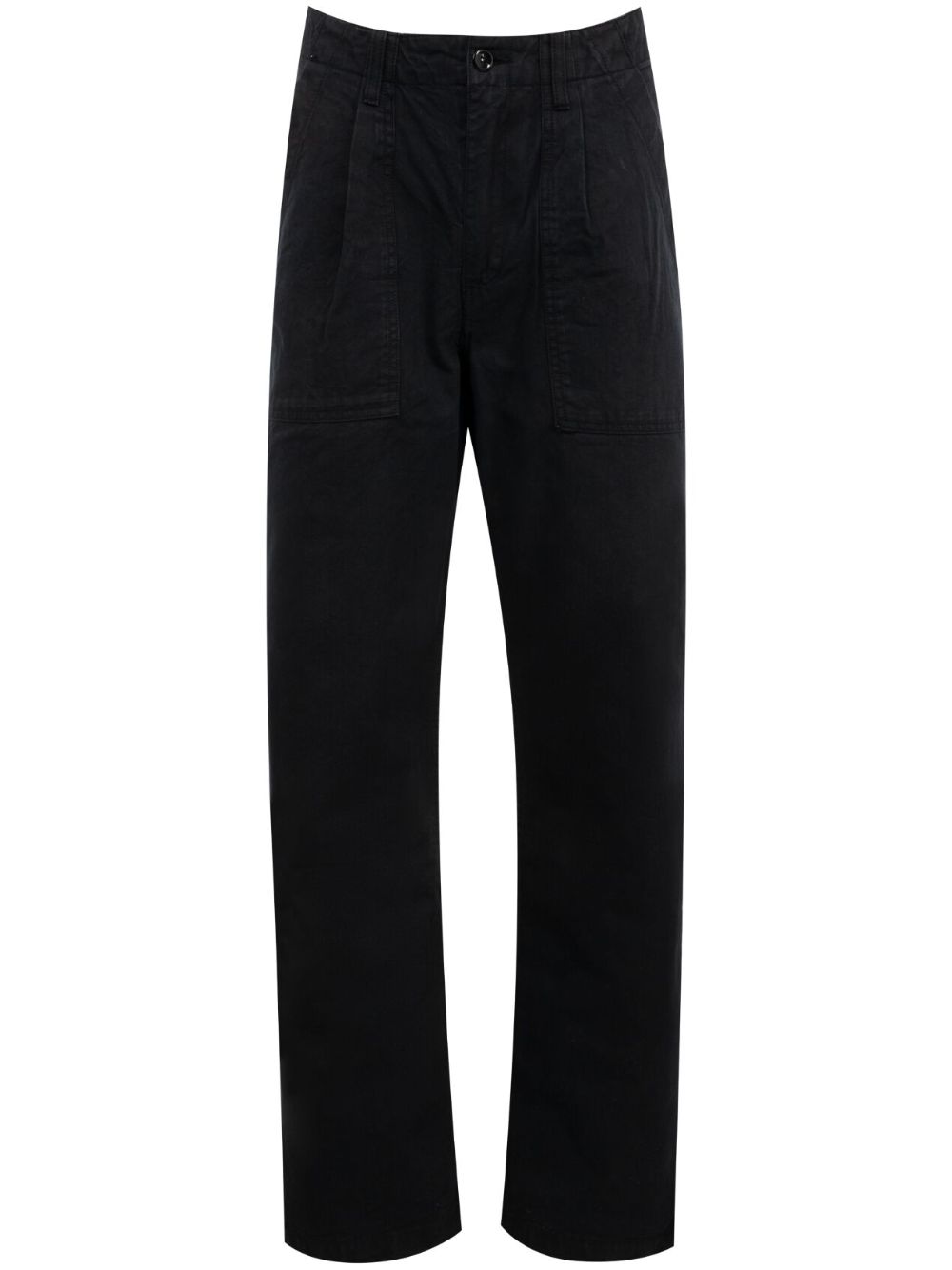 NOAH NY Pleated Fatigue trousers - Black von NOAH NY