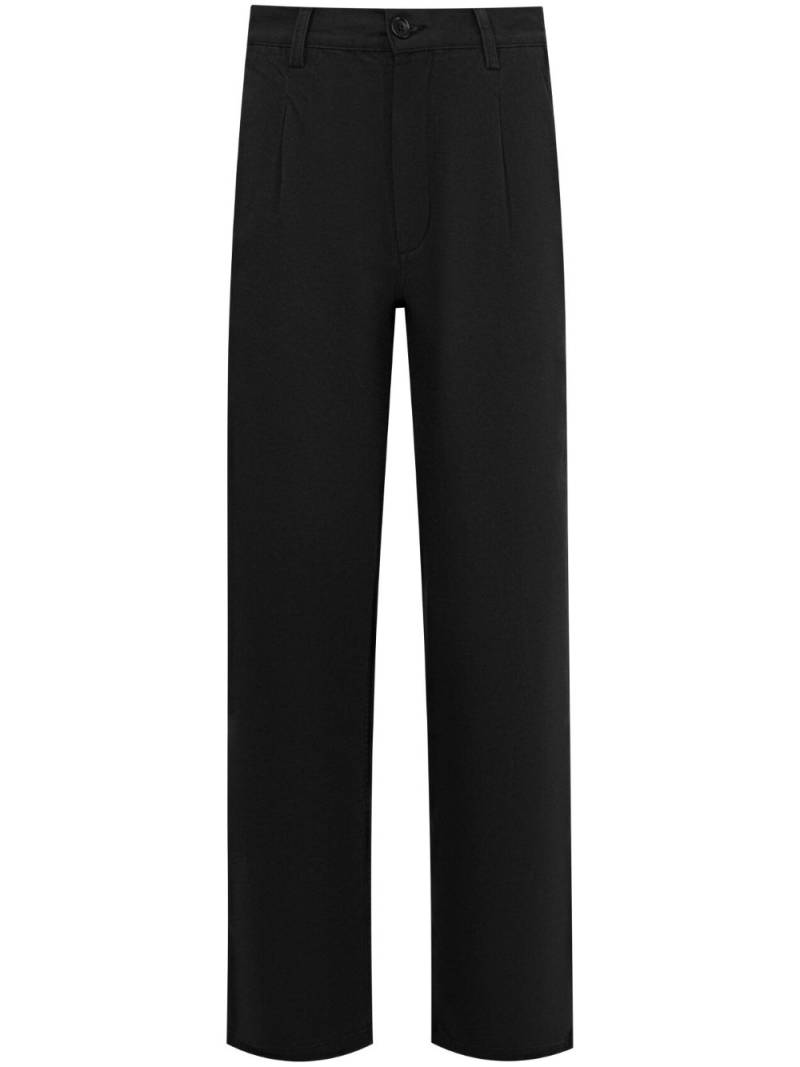 NOAH NY double-pleat cotton trousers - Black von NOAH NY