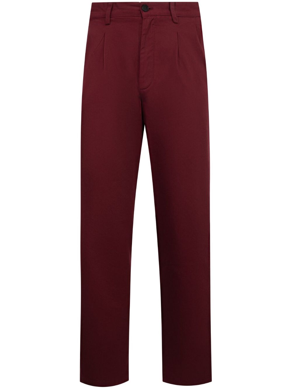 NOAH NY double-pleat twill trousers - Red von NOAH NY