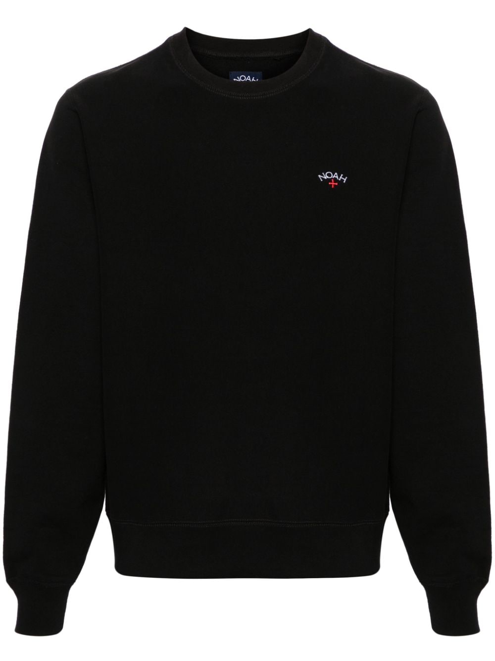 NOAH NY logo-embroidered cotton sweatshirt - Black von NOAH NY