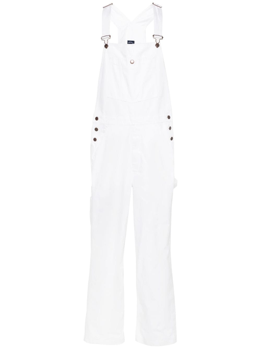 NOAH NY x Puma tonal stitching straight-leg dungarees - White von NOAH NY