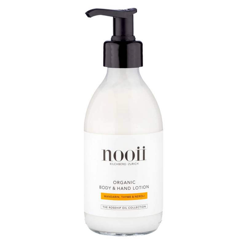 nooii Organic - Body & Hand Lotion Mandarin, Thyme & Neroli von NOOII