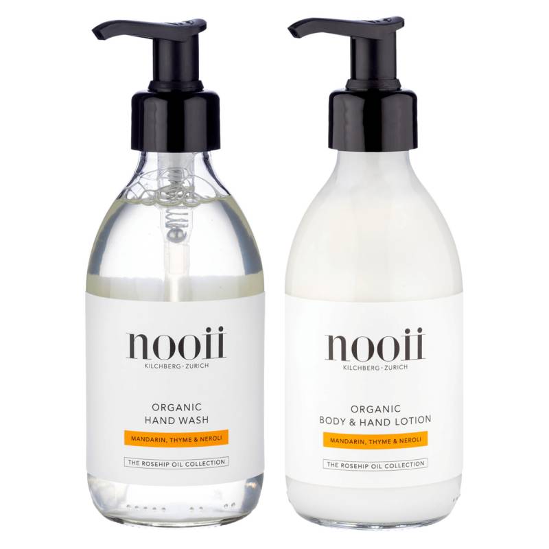 nooii Organic - Body & Hand Set Mandarin, Thyme & Neroli von NOOII