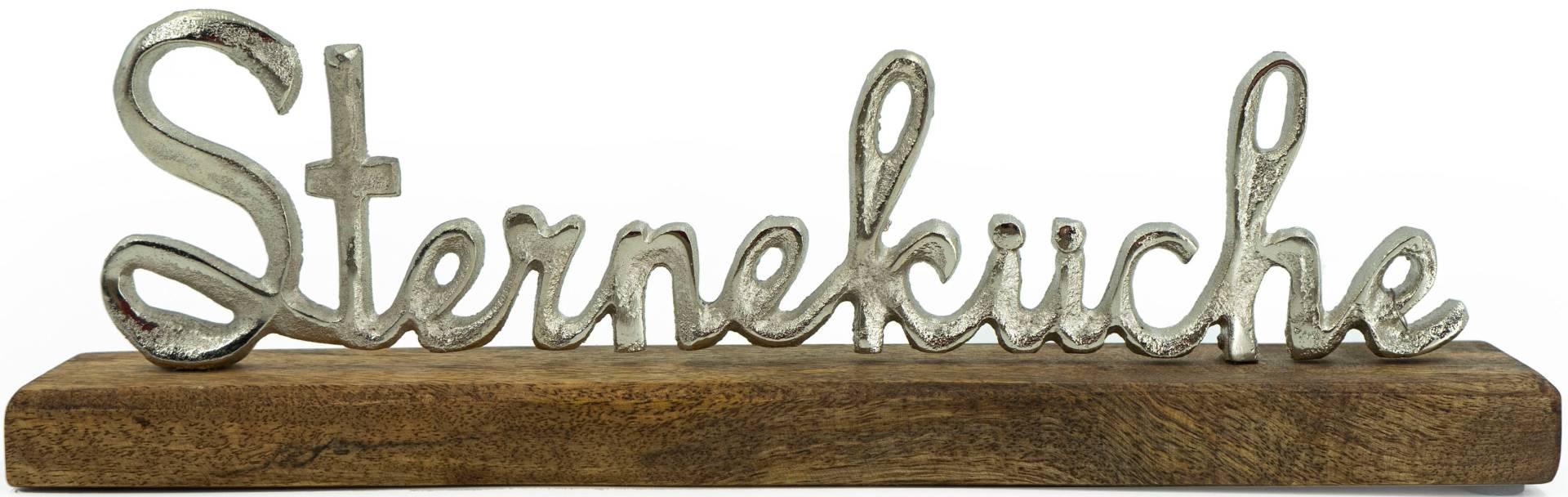 NOOR LIVING Deko-Schriftzug »Sterneküche«, aus Holz und Aluminium NOOR LIVING Deko-Schriftzug »Sterneküche«, aus Holz und Aluminium von NOOR LIVING