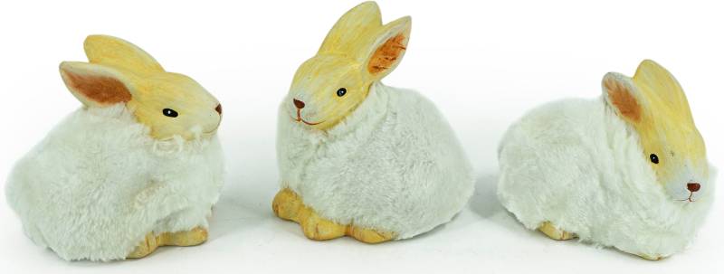 NOOR LIVING Osterhase »Osterdekoration Hasenpaar«, Dekohase mit Kunstfell von NOOR LIVING