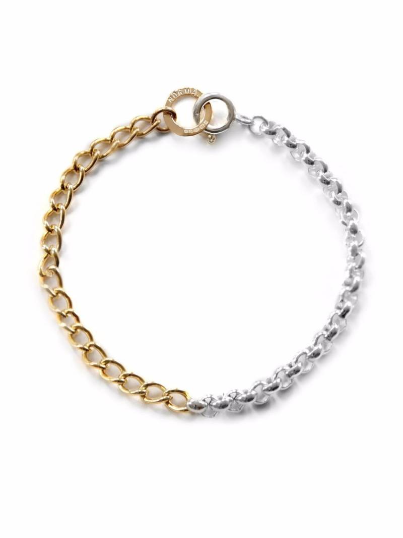 NORMA JEWELLERY Aquila two-tone bracelet - Gold von NORMA JEWELLERY