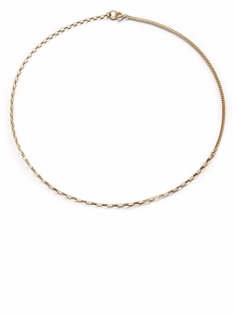 NORMA JEWELLERY Crux multi-chain necklace - Gold von NORMA JEWELLERY