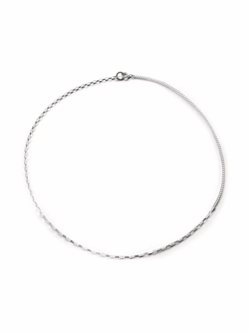 NORMA JEWELLERY Crux multi-chain necklace - Silver von NORMA JEWELLERY