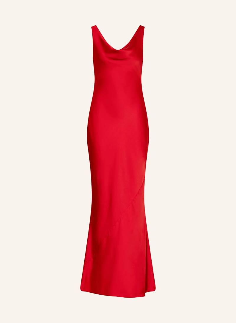 Norma Kamali Abendkleid Maria Aus Satin rot von NORMA KAMALI