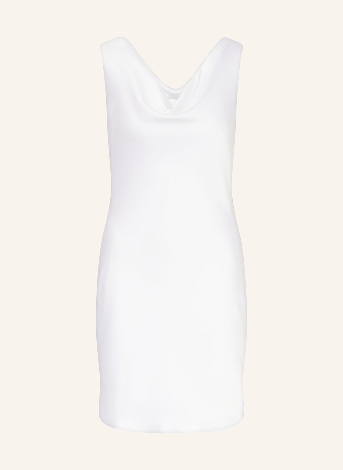 Norma Kamali Cocktailkleid Maria Aus Satin weiss Norma Kamali Cocktailkleid Maria Aus Satin weiss von NORMA KAMALI
