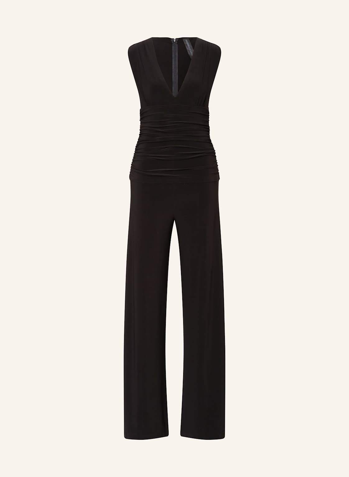 Norma Kamali Jersey-Jumpsuit schwarz von NORMA KAMALI