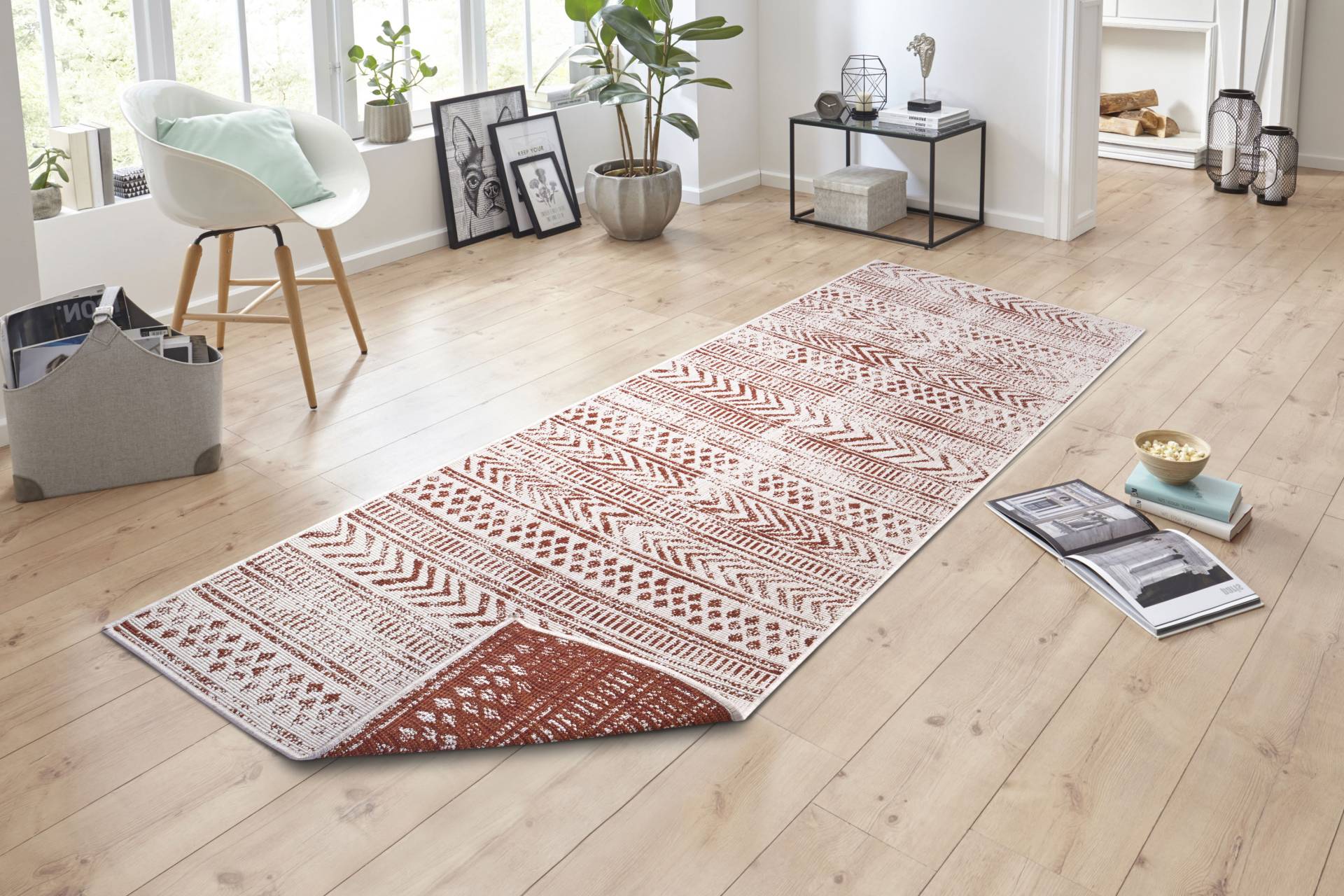 NORTHRUGS Teppich »BIRI Wendeteppich«, rechteckig, 5 mm Höhe, In-& Outdoor, Wetterfest, Balkon, Läufer, Wohnzimmer, Wasserfest, Boho NORTHRUGS Teppich »BIRI Wendeteppich«, rechteckig, 5 mm Höhe, In-& Outdoor, Wetterfest, Balkon, Läufer, Wohnzimmer, Wasserfest, Boho von NORTHRUGS