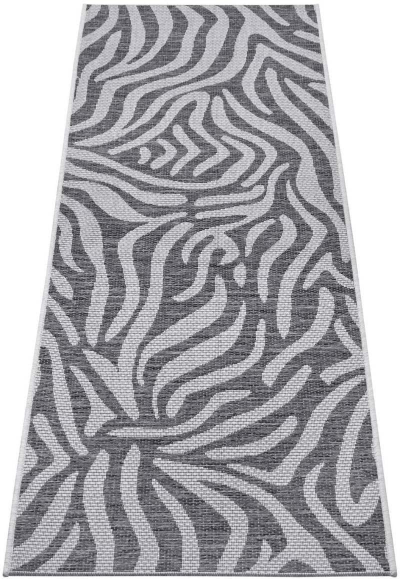 NORTHRUGS Läufer »Cebra«, rechteckig, Flachgewebe Zebra Design, gekettelt, Robust, Pflegeleicht von NORTHRUGS