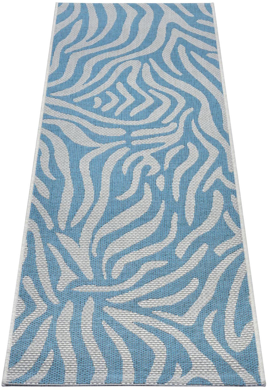 NORTHRUGS Läufer »Cebra«, rechteckig, Flachgewebe Zebra Design, gekettelt, Robust, Pflegeleicht von NORTHRUGS