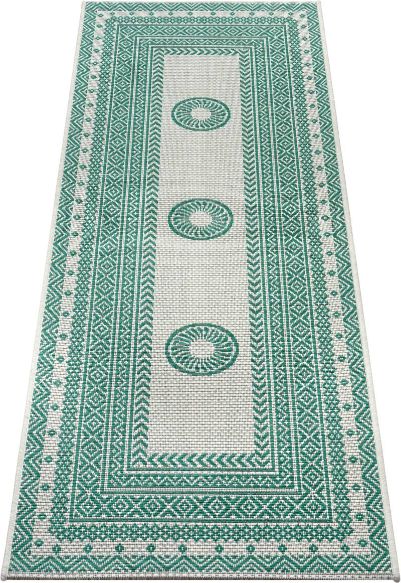 NORTHRUGS Läufer »Elegant«, rechteckig, Flachgewebe Grafisches Design, gekettelt, Robust, Pflegeleicht von NORTHRUGS