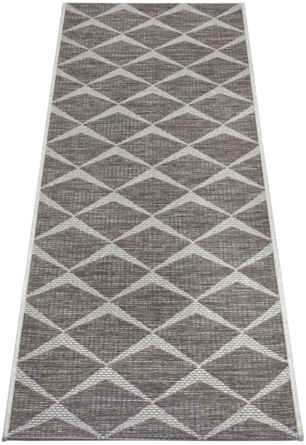 NORTHRUGS Läufer »Escala«, rechteckig, Flachgewebe Fischgrät Design, gekettelt, Robust, Pflegeleicht von NORTHRUGS