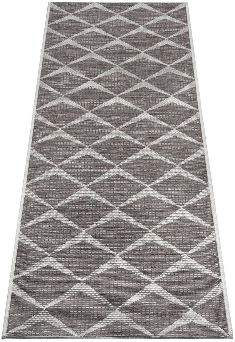 NORTHRUGS Läufer »Escala«, rechteckig, Flachgewebe Fischgrät Design, gekettelt, Robust, Pflegeleicht von NORTHRUGS