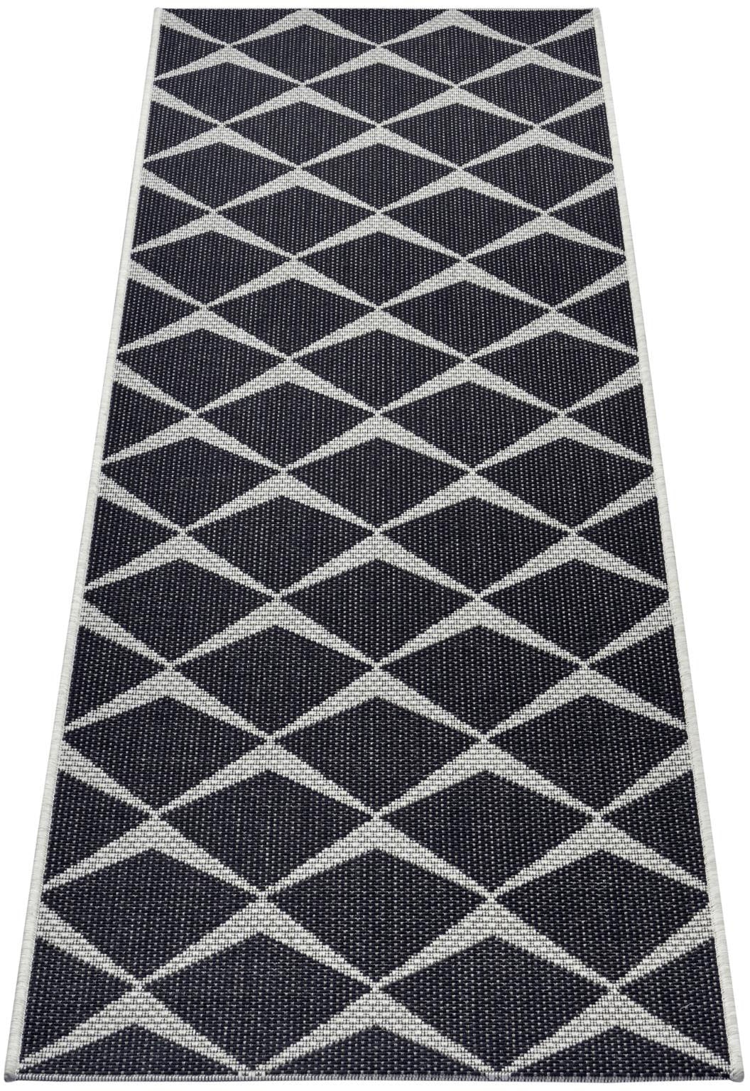 NORTHRUGS Läufer »Escala«, rechteckig, Flachgewebe Fischgrät Design, gekettelt, Robust, Pflegeleicht von NORTHRUGS