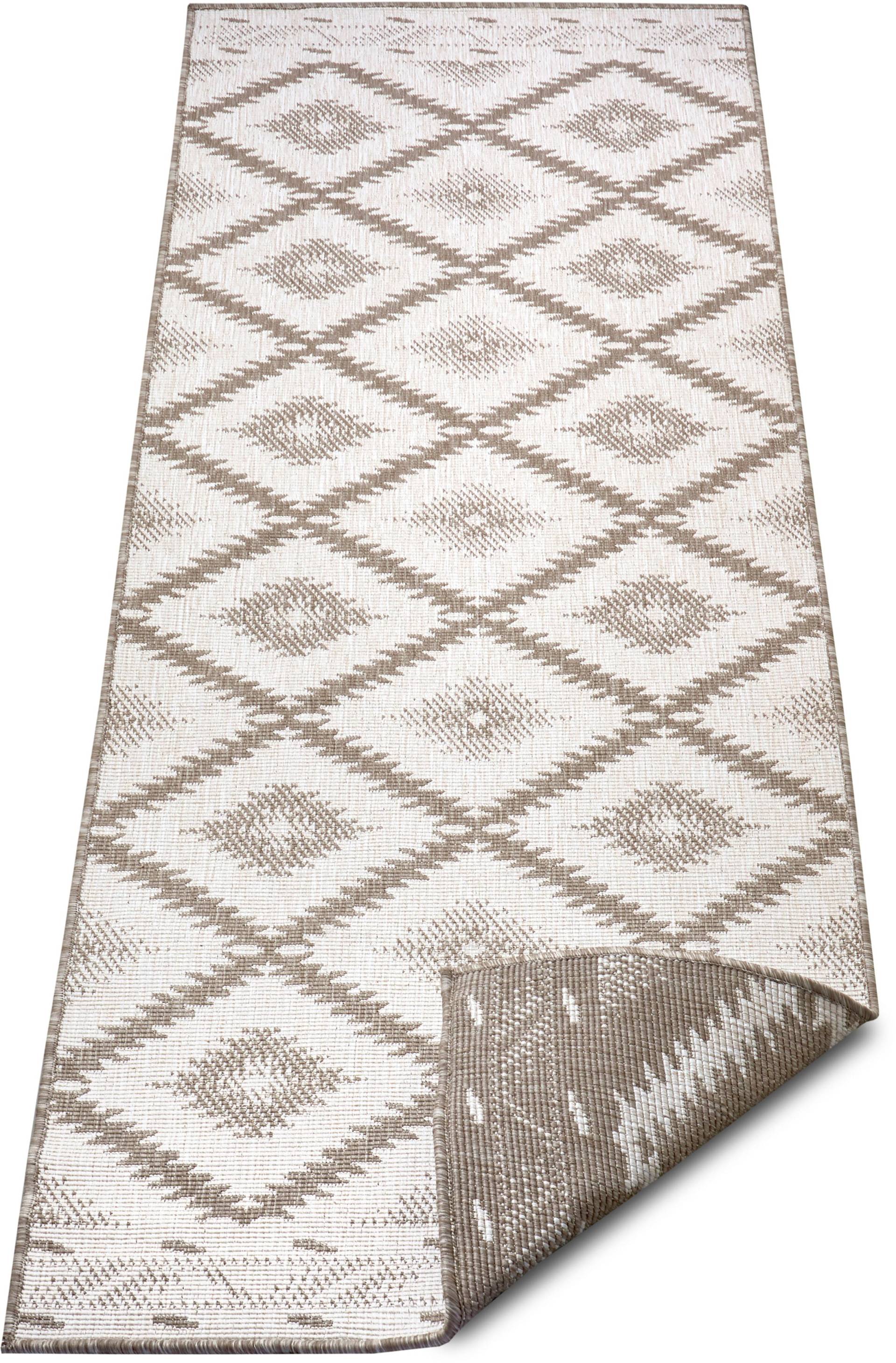 NORTHRUGS Läufer »Malibu«, rechteckig, In-& Outdoor, Wetterfest, Balkon, Garten, Wohnzimmer, Wasserfest von NORTHRUGS