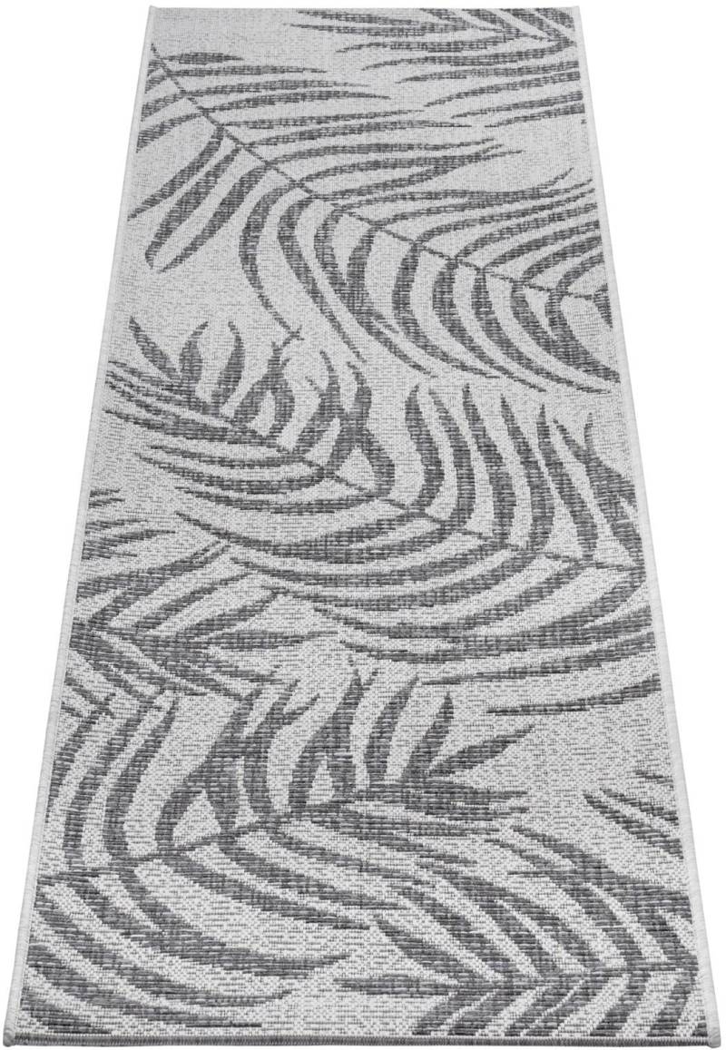 NORTHRUGS Läufer »Palmera«, rechteckig, Flachgewebe Florales Design, gekettelt, Robust, Pflegeleicht von NORTHRUGS