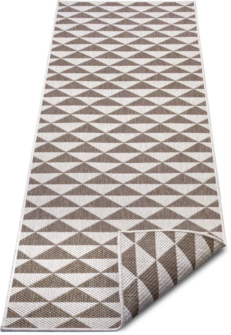 NORTHRUGS Läufer »Tahiti«, rechteckig, 5 mm Höhe, In- & Outdoor, Kurzflor, Teppich, Vintage, Wohnzimmer, Garten von NORTHRUGS