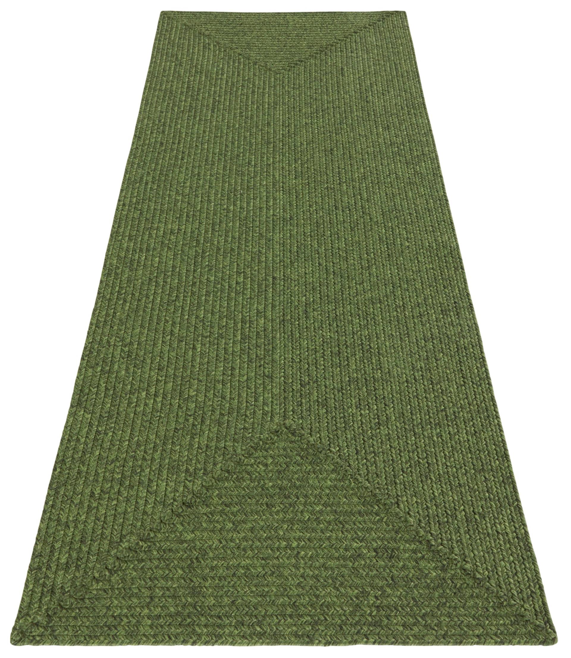 NORTHRUGS Teppich »Trenzado«, rechteckig, 10 mm Höhe, In- & Outdoor, Handmade-Look, Läufer, Wetterfest, Balkon, Wohnzimmer von NORTHRUGS