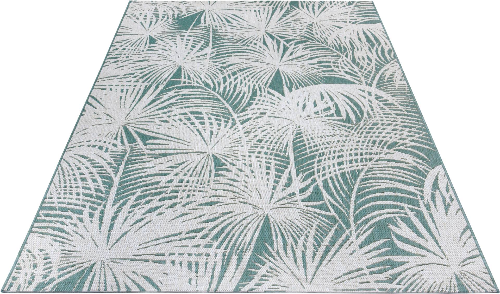 NORTHRUGS Outdoorteppich »Lagosi«, rechteckig, In-& Outdoor, Teppich, Wetterfest, Balkon, Garten, Wohnzimmer, Palmen von NORTHRUGS