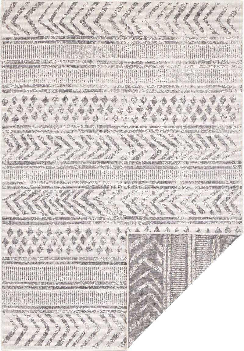 NORTHRUGS Teppich »BIRI Wendeteppich«, rechteckig, In-& Outdoor, Wetterfest, Balkon, Garten, Wohnzimmer, Wasserfest, Boho von NORTHRUGS