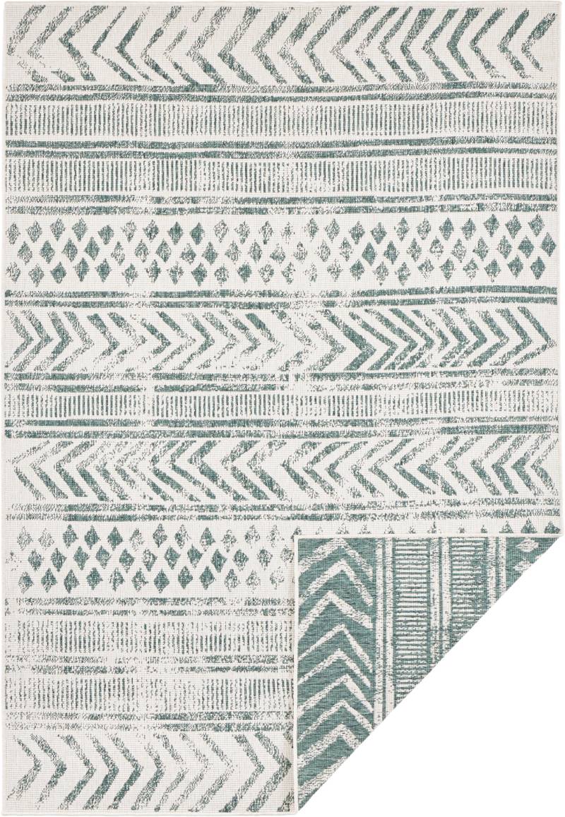 NORTHRUGS Teppich »BIRI Wendeteppich«, rechteckig, In-& Outdoor, Wetterfest, Balkon, Garten, Wohnzimmer, Wasserfest, Boho von NORTHRUGS