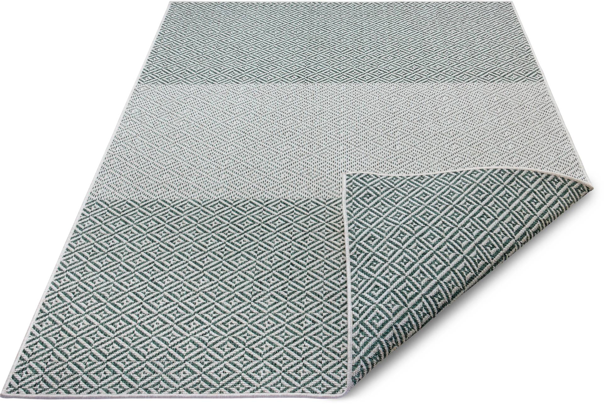 NORTHRUGS Teppich »Borneo«, rechteckig, In- und Outdoor geeignet, Wendbar, Wohnzimmer von NORTHRUGS